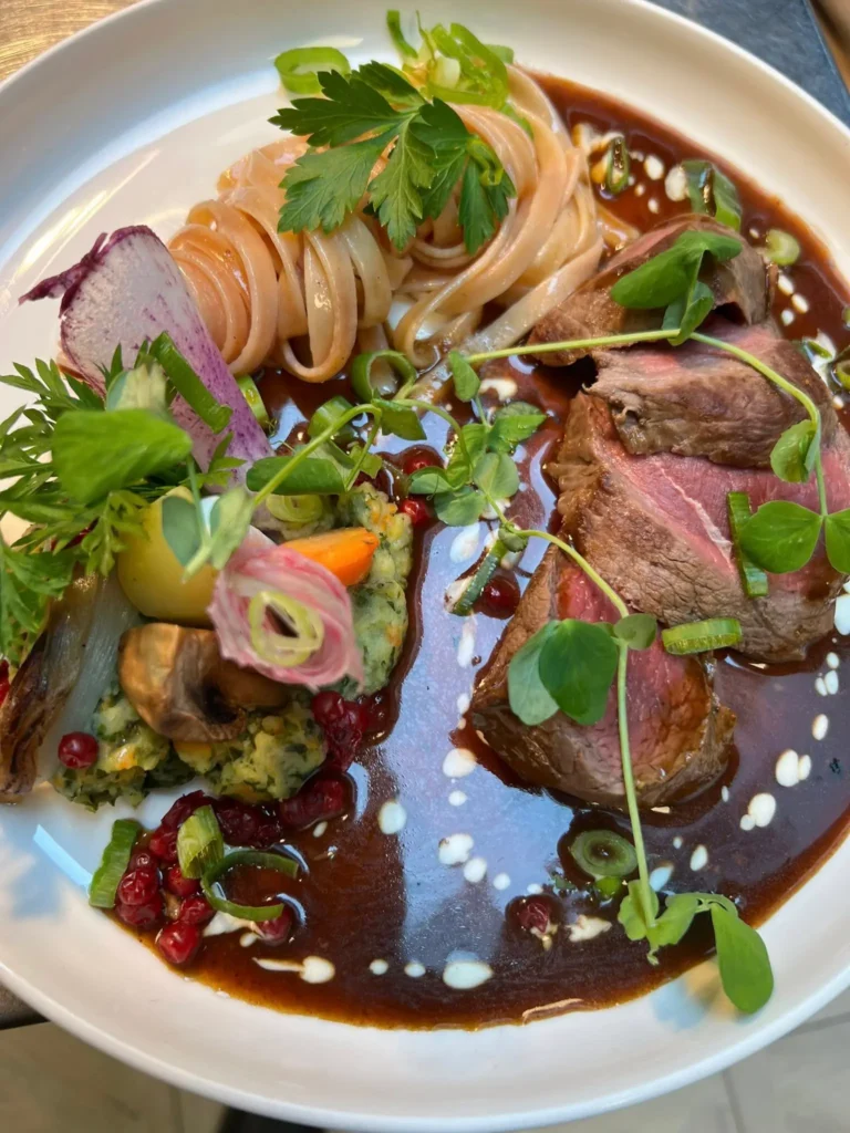 Boeuf aux airelles